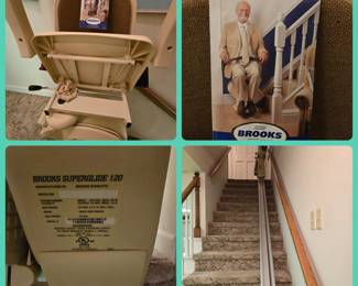 Brooks stair lift works great!