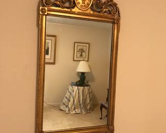 Federal style mirror.