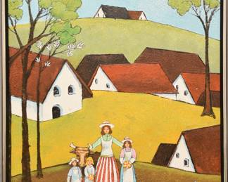 Dutch Primitive Folk Art