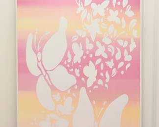 Butterfly Silhouette artwork