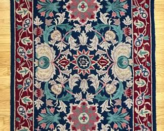 Floral Woven Area Rug