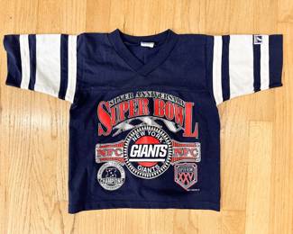 Super Bowl Silver Anniversary NY Giants vs. Buffalo Bills Childs T-Shirt