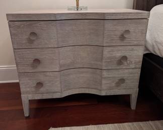 Bassett Savoy Nightstand-$321
Dimensions: 32"W x 19"D x 28"H