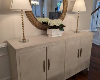 Lilly Sideboard in Champagne -$640
Dimensions: 38" H x 68" W x 18" D