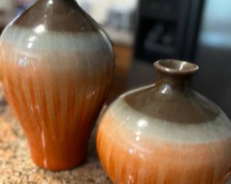 Pottery vases