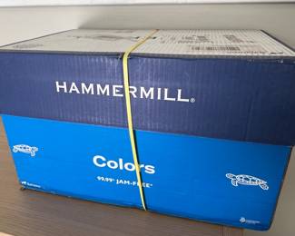 Unopened box of paper