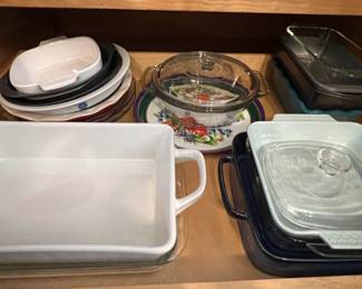 Assorted cookware