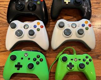 XBOX controllers