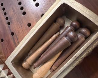 Cribbage pegs