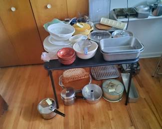 Pots and pans , bowls 