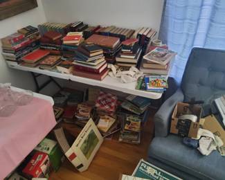 Books, children’s, cookbooks, bibles 