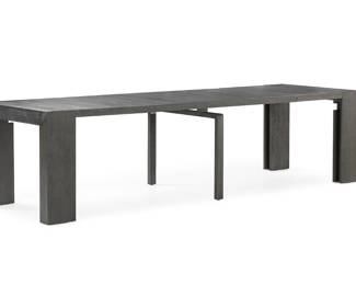 $2200 USD      Transformer Table Dining / Conference Extendable Table - Siberian Birch FFE258-15     The Transformer Dining Set™ is ready to tackle each day and everything life throws its way with its heat, stain, scratch and liquid resistant properties. This solid wood extendable dining table is unlike any other you have ever seen. Regain ultimate flexibility in your dining space with the versatile Transformer Table™, which allows you to expand its size from as small as an entrance console all the way to a long banquet table for 12.

Dimensions: 37.5" W x 118" D x 30" H

Weight: 165 lbs

Condition: New in open boxes (2 boxes total)

Local pick up Gaithersburg, MD 20879.  Contact us for shipper suggestions  