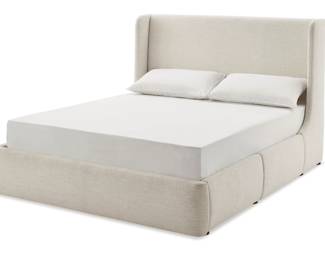 $0 USD      Castlery Upholstered Linen Color Dalton Storage King Size Bed Beach FFE258-12     Designed with a wingback headboard and roomy drawers, Dalton's platform silhouette brings form and function to the bedroom.

Dimensions: 87.2 x 89.8 x 47.2"H

Weight: 280 lbs

Condition:  New with some damage

Local pick up Gaithersburg, MD  20874.  Contact us for shipper suggestions