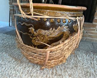 Chinese Dragon Egg Pot