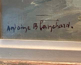 Antoine Blanchard Oil Painting