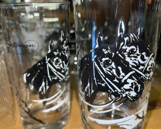 MCM Drinking Glasses