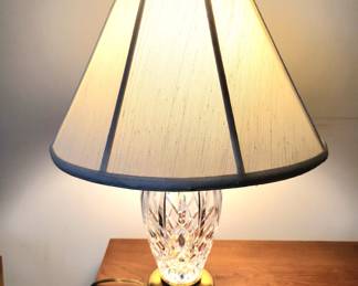 Waterford Crystal Lamp 