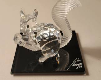 Swarovski Crystal 0th Anniversary Squirrel 