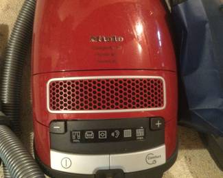 Miele Red Canister Vacuum