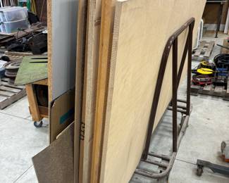 Wood/drywall cart, plywood