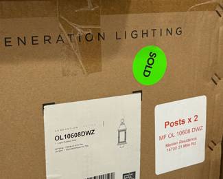 Brand new streetlight