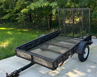 Very nice open trailer 