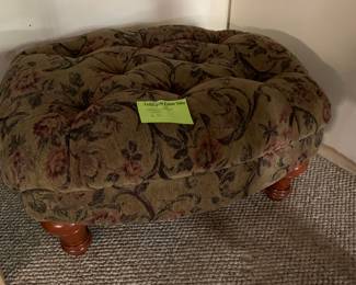 upholstered footstool