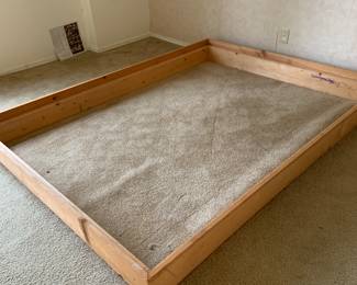 UPSTAIRS: queen size box spring/mattress base