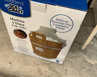 New Ice Cream Maker 