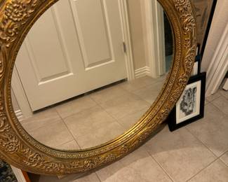 Ornate mirror