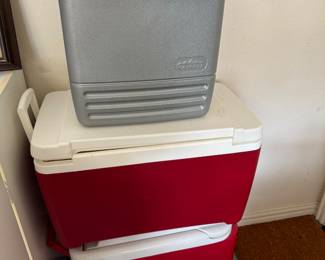 Like new ice chests 