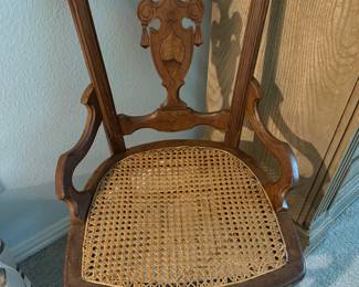 Vintage Cane Chair 