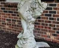Large 5' tall cement fountain (not hooked up)