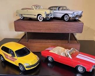 Die-cast model cars