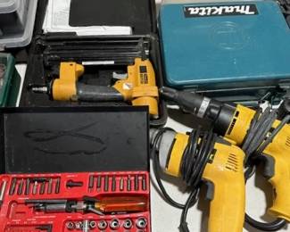 Tools by Makita, Dewalt