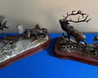 Legends bronze and pewter figurines