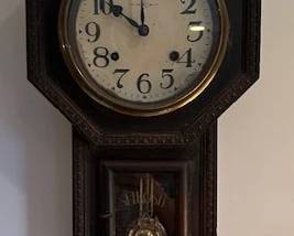 Seikosha wall clocks (we have 4 of these) from Japan