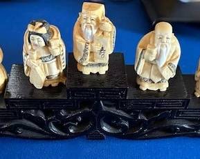 Japanese netsuke carvings
