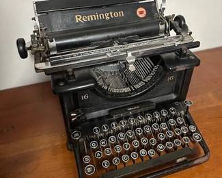 Antique Remington typewriter