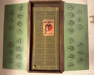 Playskool Institute (Milwaukee, WI) football game with original instructions 1932