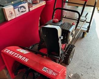 Craftsman SB 410 24" snow blower