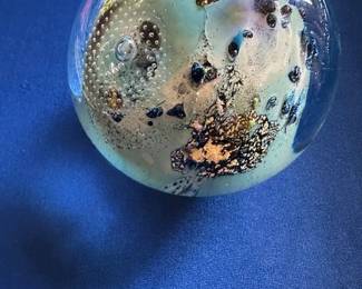 Josh Simpson signed paperweight 1986