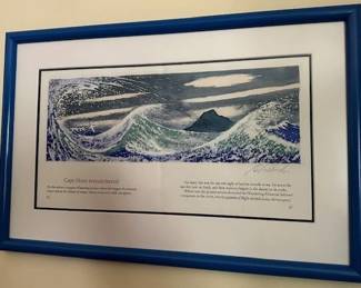 Signed print by Joe Lubbock