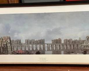 Print of "Old London Bridge"