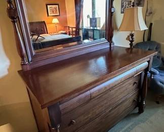 Gorgeous antique dresser with mirror