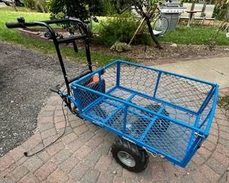 Landworks utility service cart