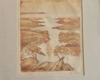 Signed art by Joe Lubbock