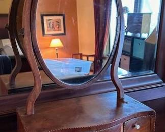 English dressing table mirror