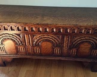 Titchsmarsh &Goodwin Jacobean cabinet