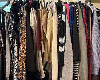 Women's sweaters, tops, jackets